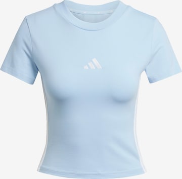 mėlyna ADIDAS SPORTSWEAR Sportiniai marškinėliai 'Essentials': priekis