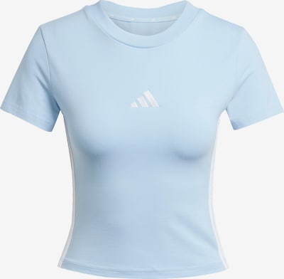 ADIDAS SPORTSWEAR T-shirt fonctionnel 'Essentials' en bleu clair / blanc, Vue avec produit