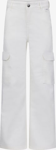 Retour Jeans Regular Trousers 'Torry' in White: front