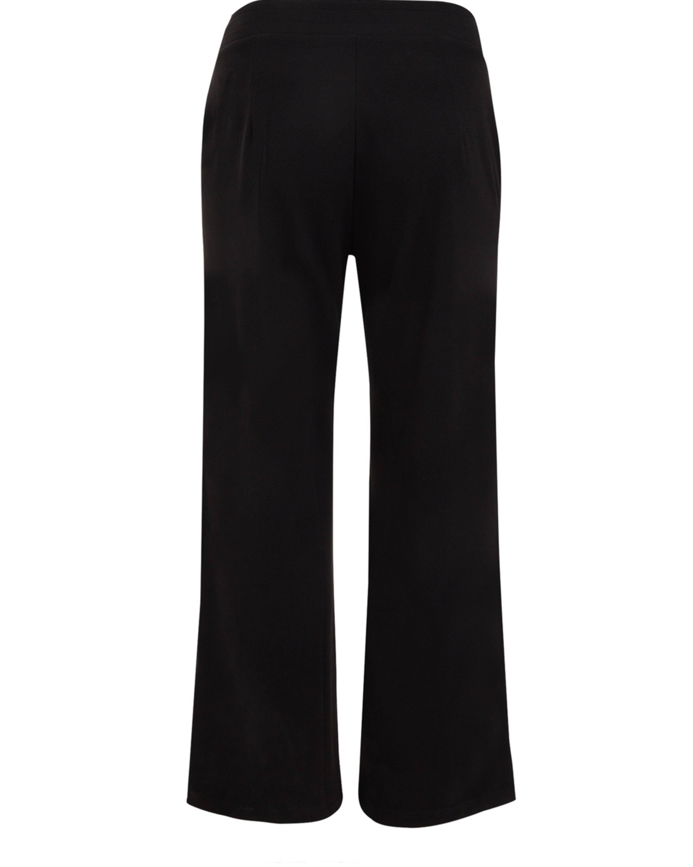 juoda WE Fashion Plačios klešnės Kelnės