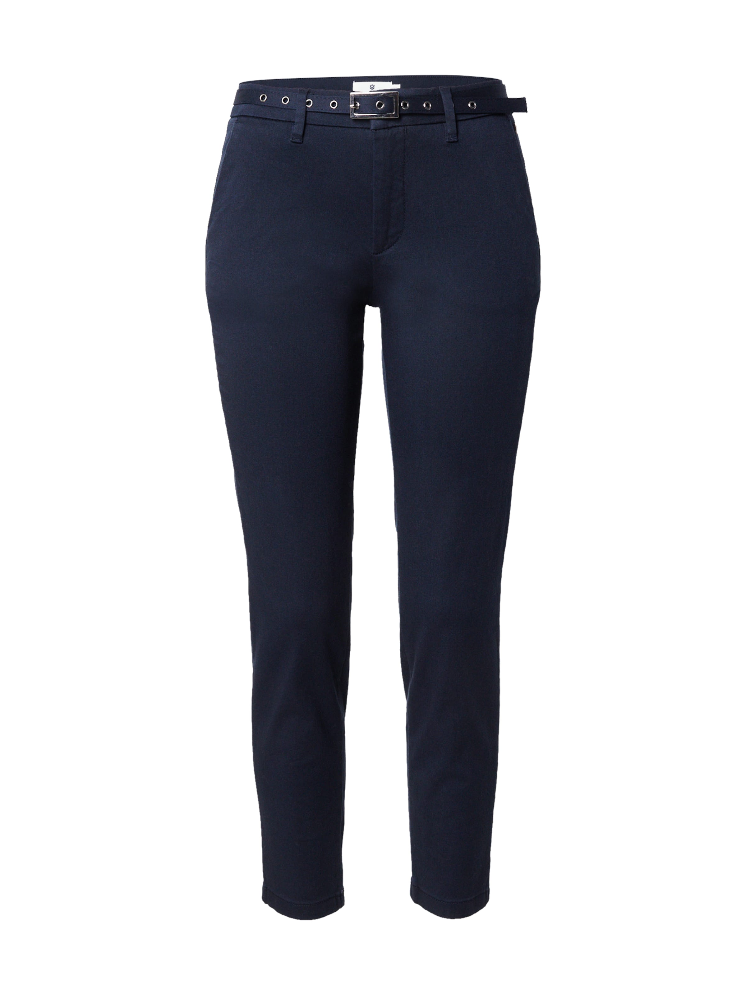 FREEMAN T. PORTER Úzky strih Chino nohavice - Modrá: predná strana