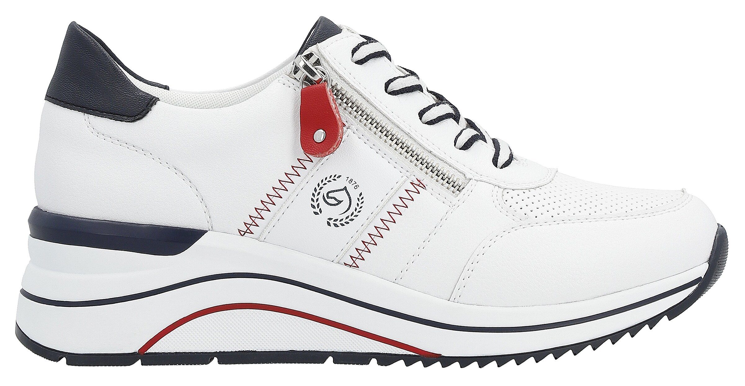 Baskets basses REMONTE en blanc