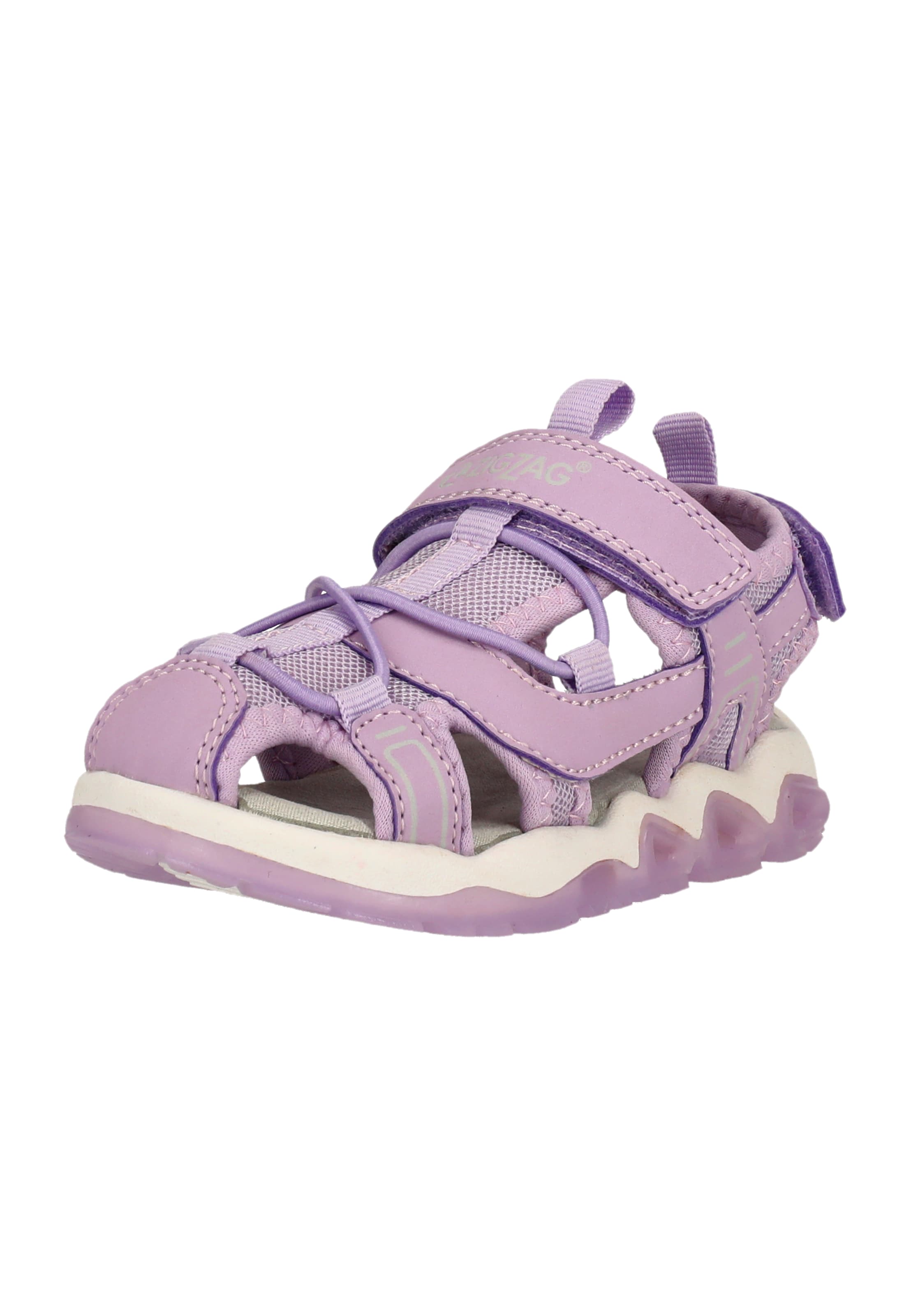 ZigZag Sandal 'Jugoe' in Purple: front