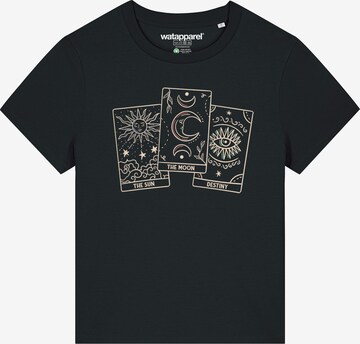Watapparel Shirt 'Tarot Set' in Black: front