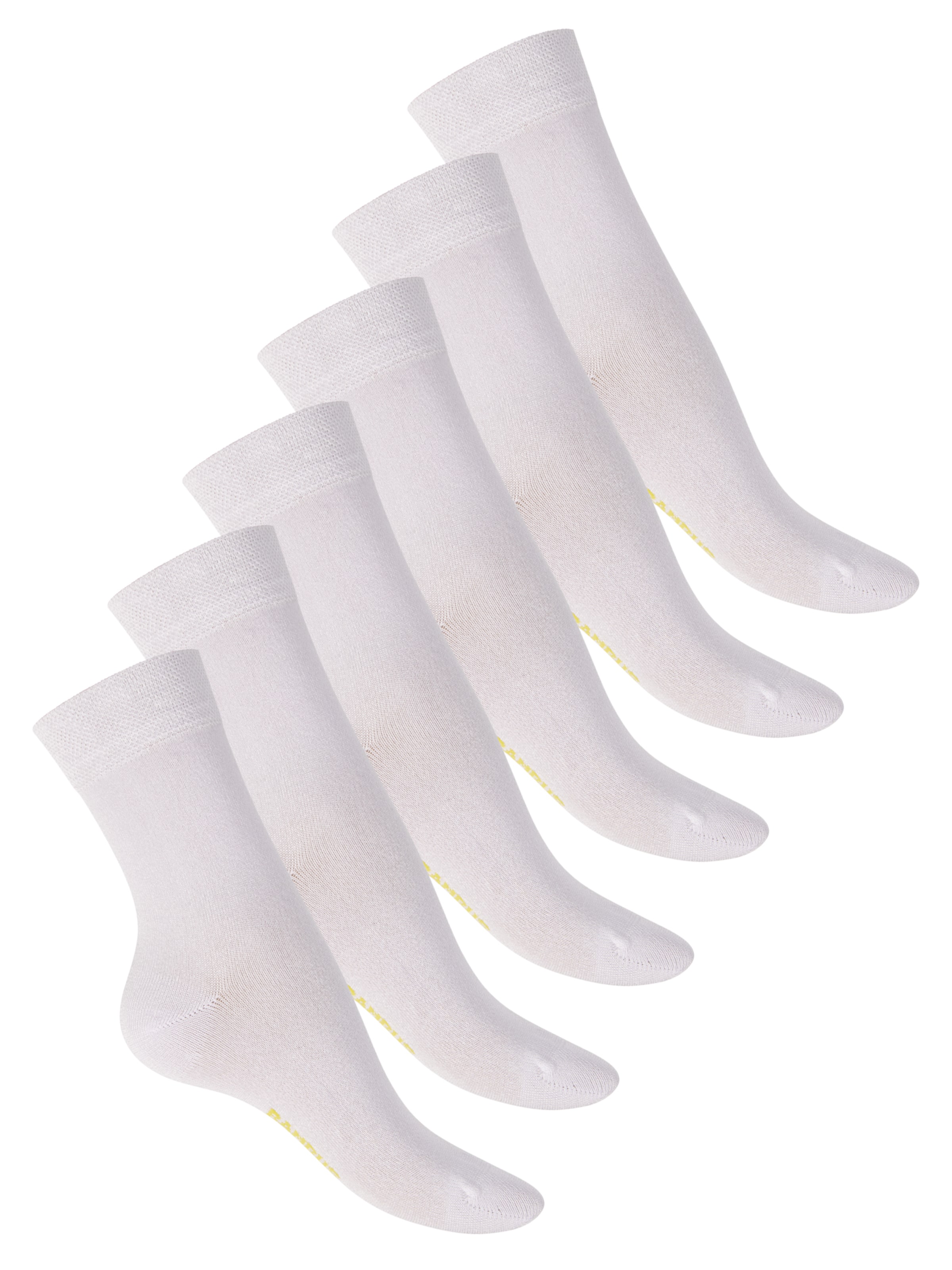 footstar Socken 'Comfort' in Weiß: Vorderseite