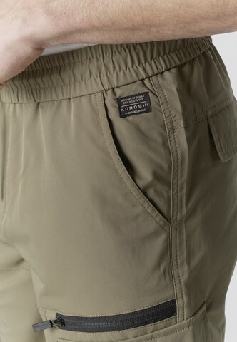 KOROSHI tavaline Klapptaskutega püksid, värv roheline