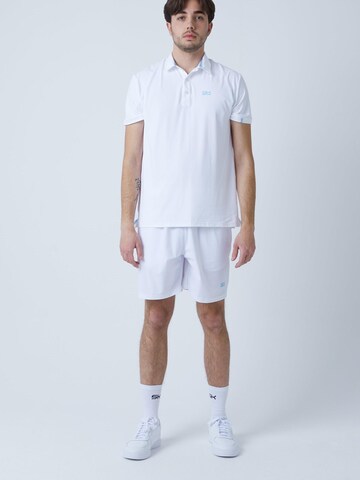 SPORTKIND Performance shirt 'Polo' in White: front