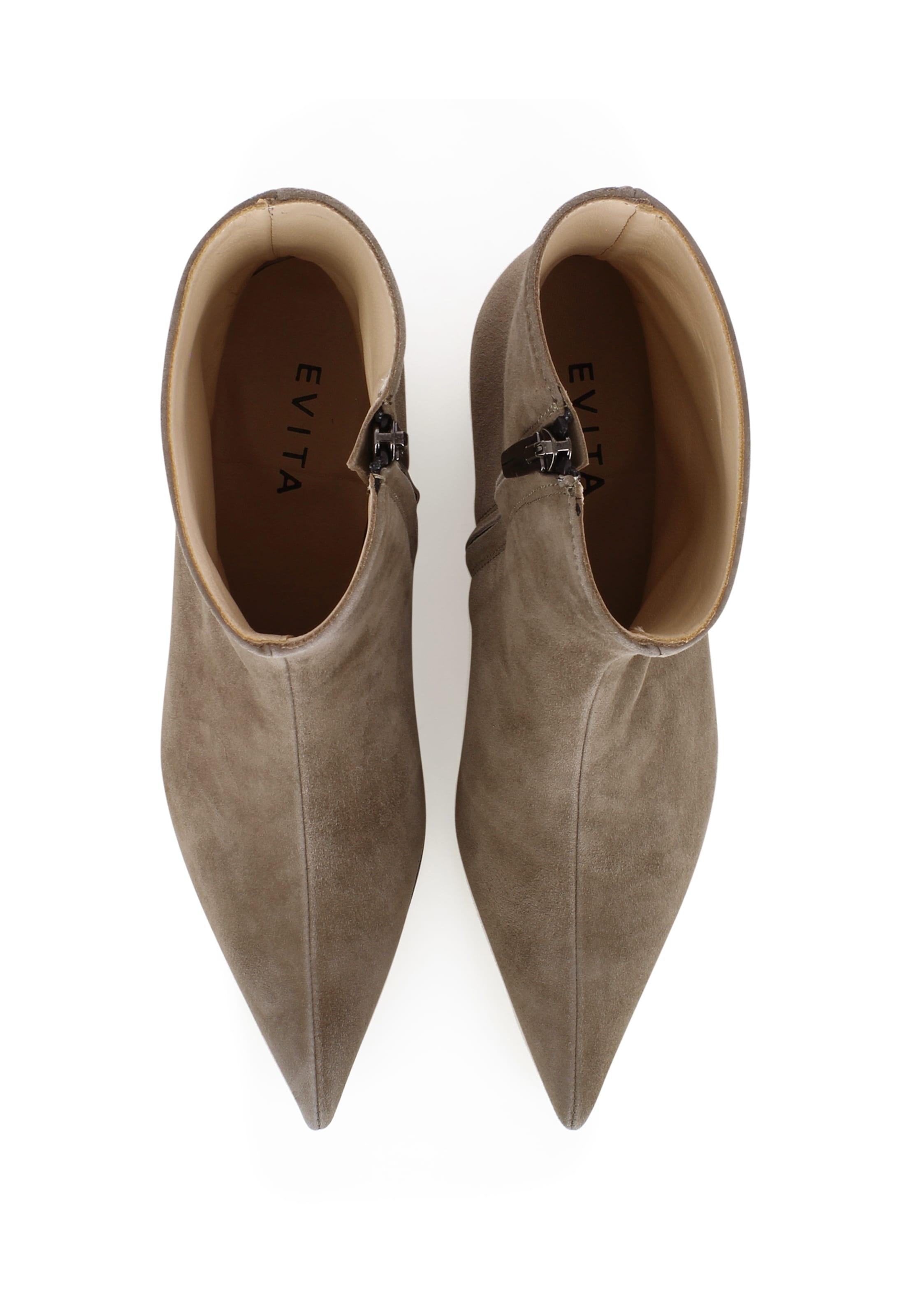 EVITA Enkellaarsjes 'ROSALBA' in Bruin