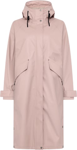 Manteau fonctionnel 'Melinda' Didriksons en rose : devant