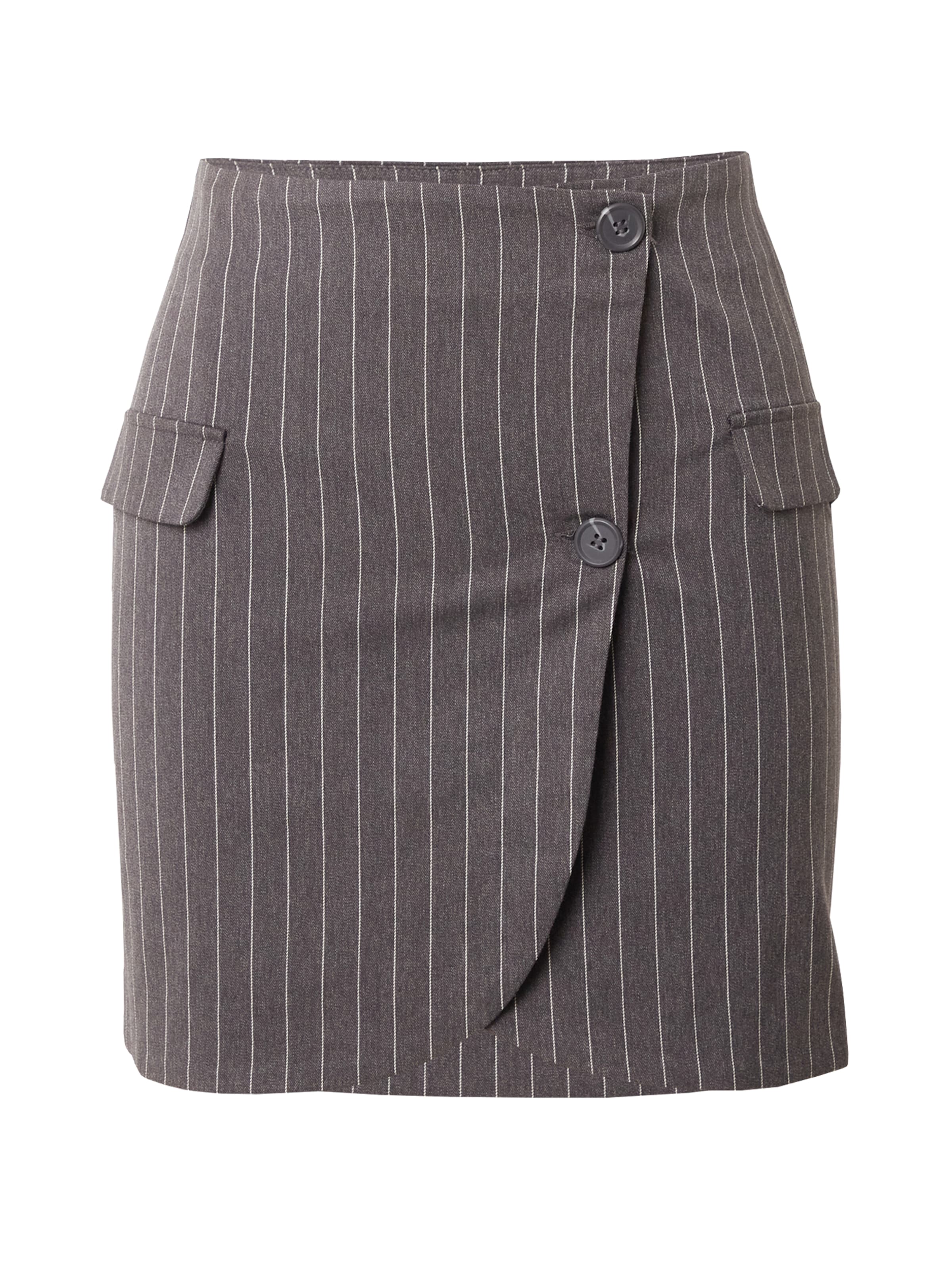 Monki Skirt in Grey: front