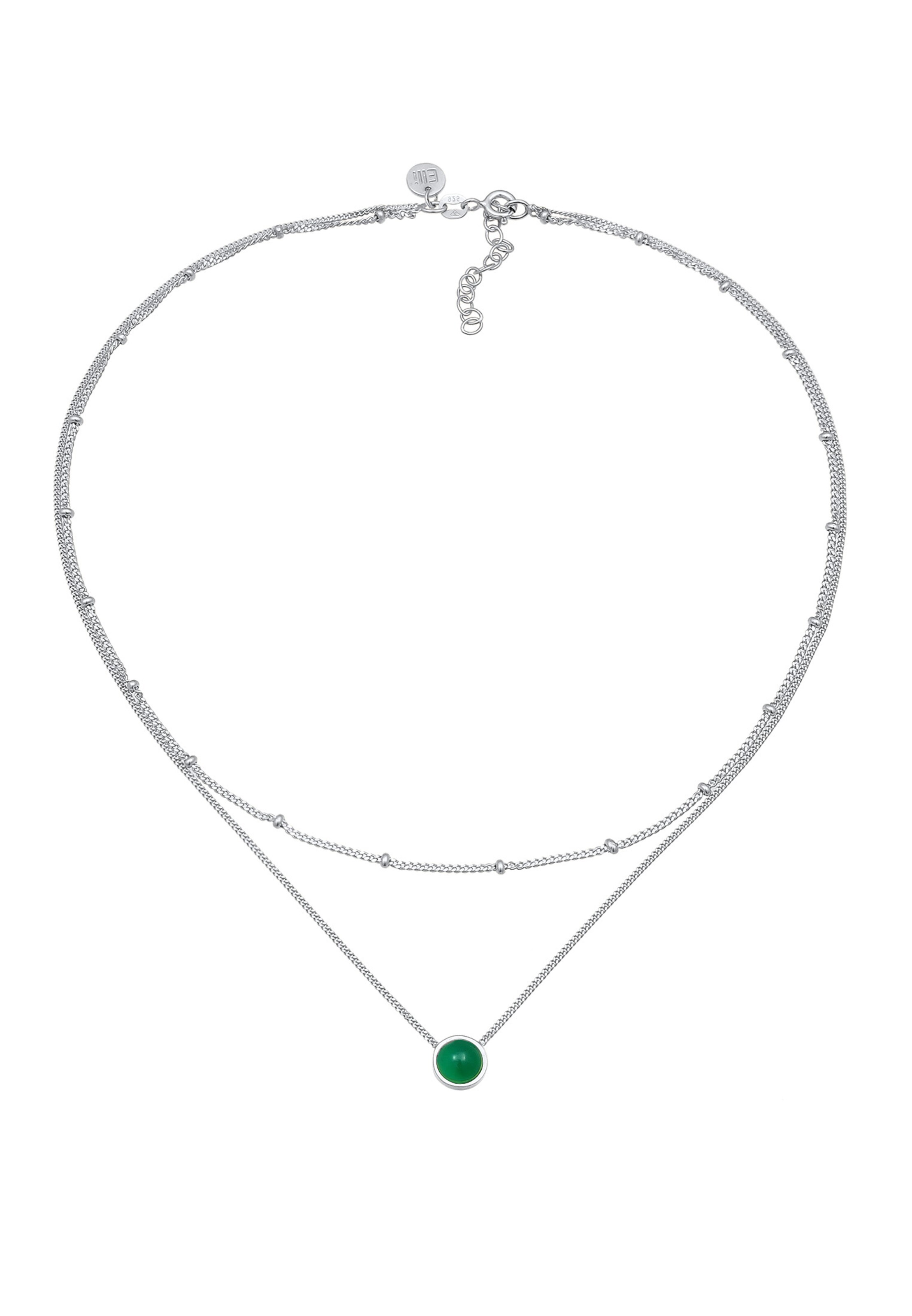 ELLI PREMIUM Necklace in Silver: front