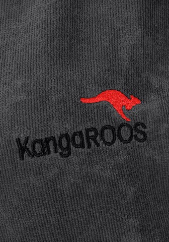 KangaROOS Short Bathrobe in Grey