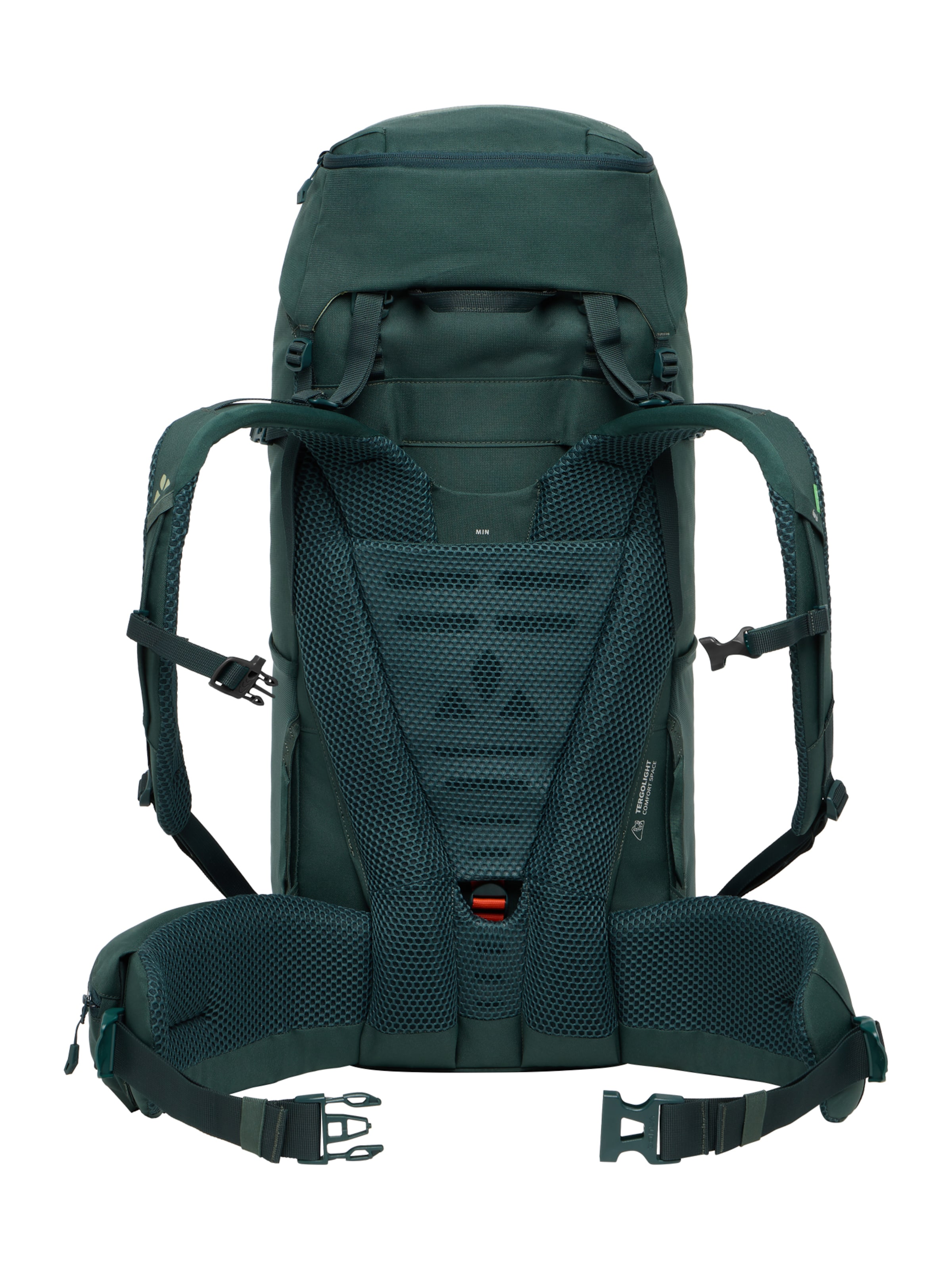 VAUDE Sports backpack 'Asymmetric 42+8' in Green