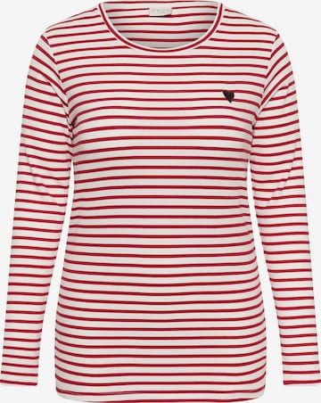 KAFFE CURVE Shirt 'Lia' in Weiß: Vorderseite