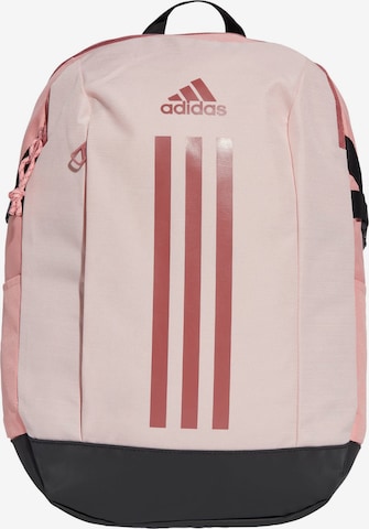 ADIDAS PERFORMANCE Sportrucksack 'Power' in Pink: Vorderseite
