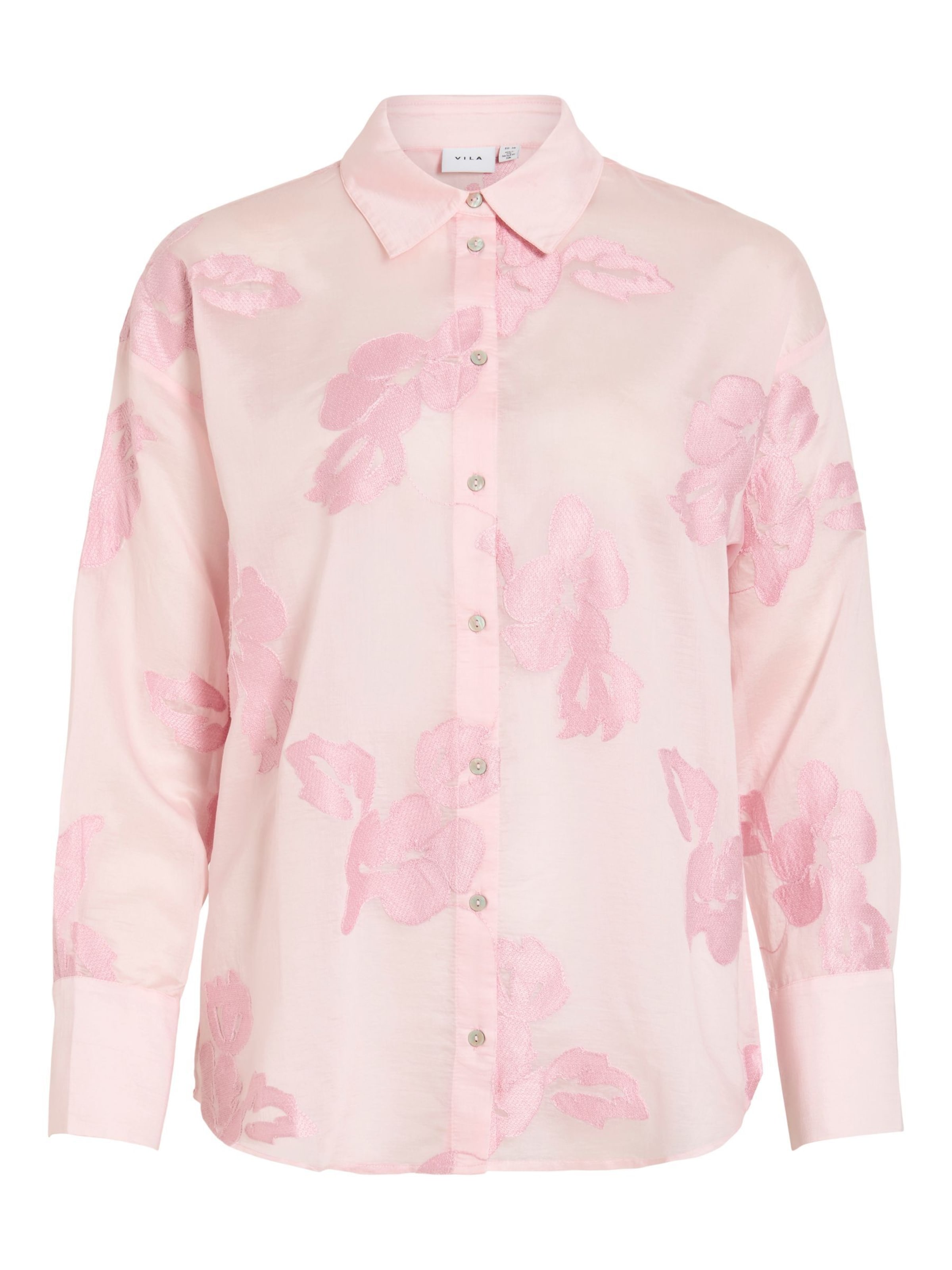 VILA Bluse 'VIBeka' in Pink: Vorderseite