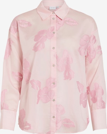 VILA Bluse 'VIBeka' i pink: forside
