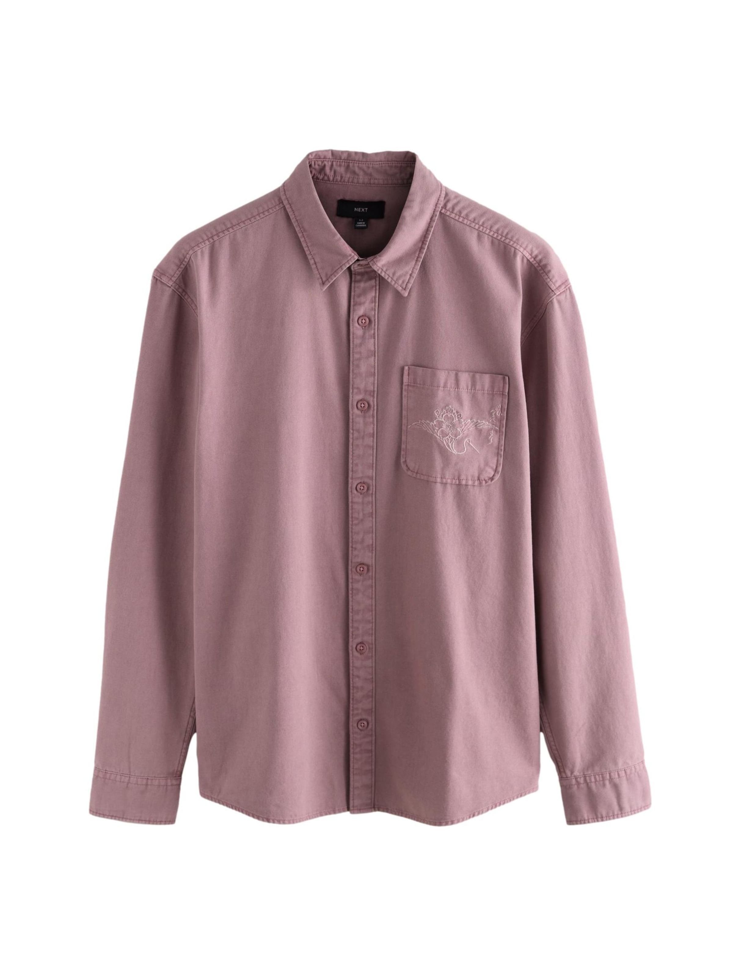 Next - Ajuste regular Camisa en rosa: frente