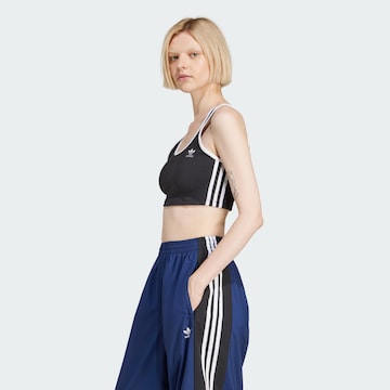 ADIDAS ORIGINALS - Top 'Adicolor' en negro: frente