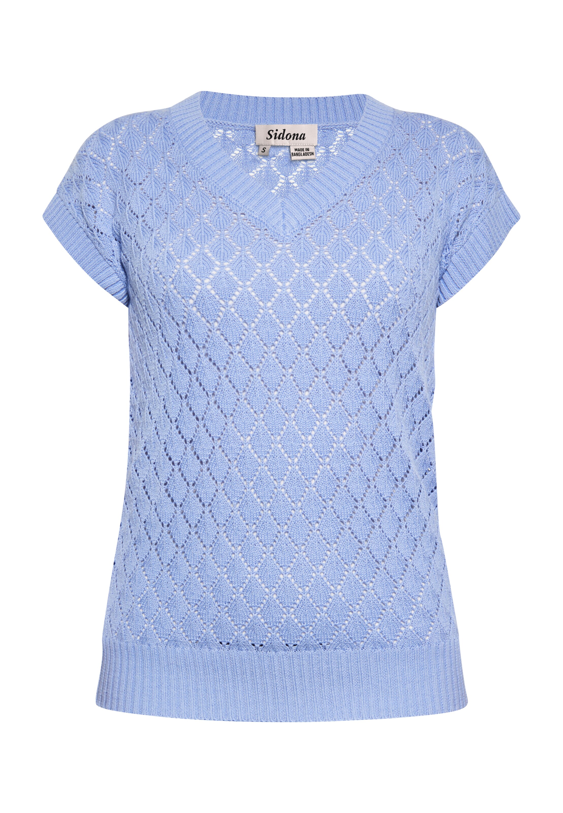 Sidona Pullover in Blau: Vorderseite