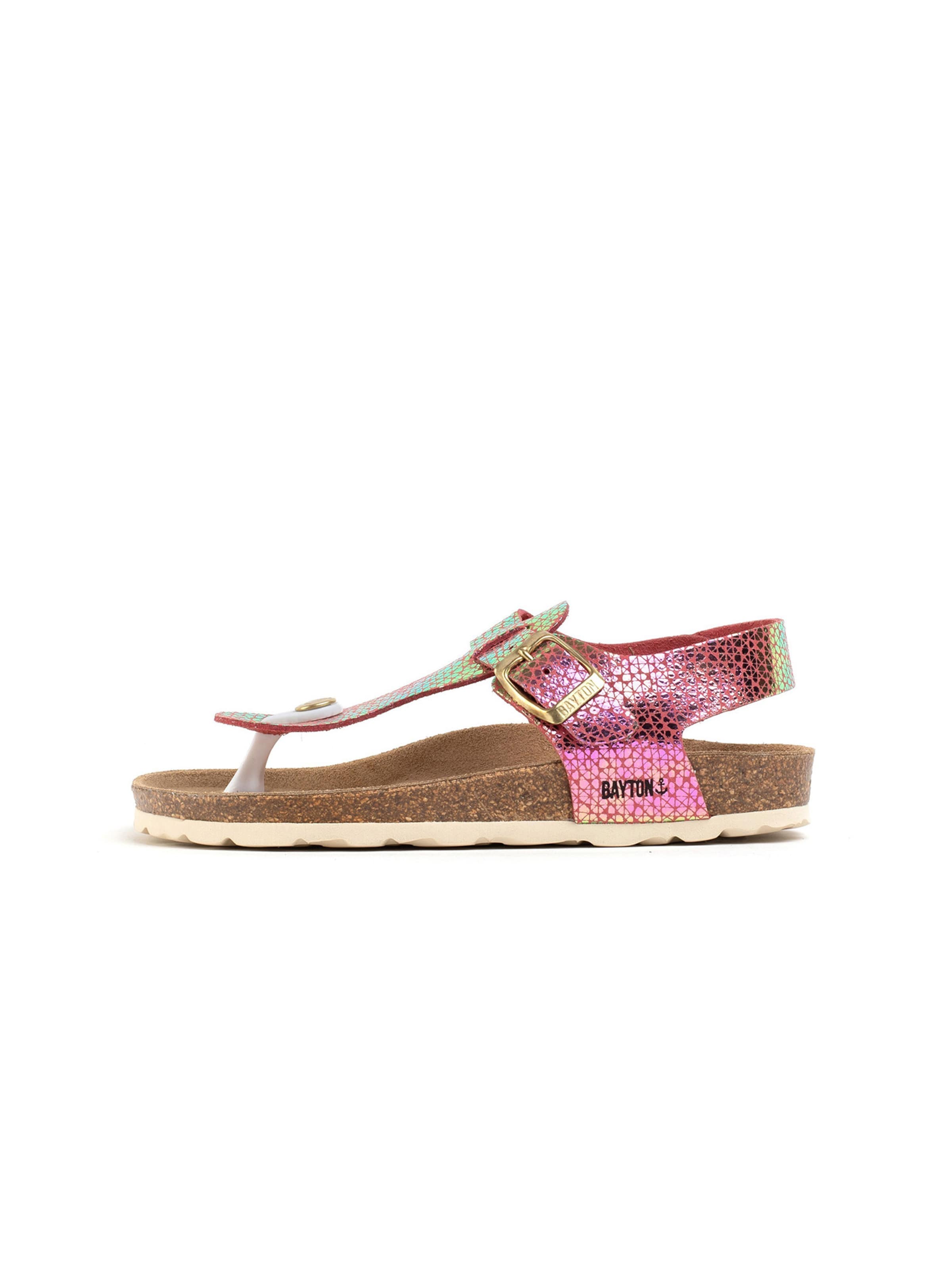 Bayton Sandaler 'Rhea' i pink: forside