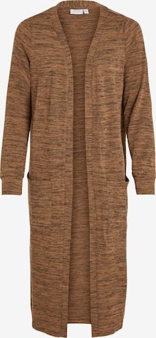 VILA Knit cardigan 'Freja' in Brown: front