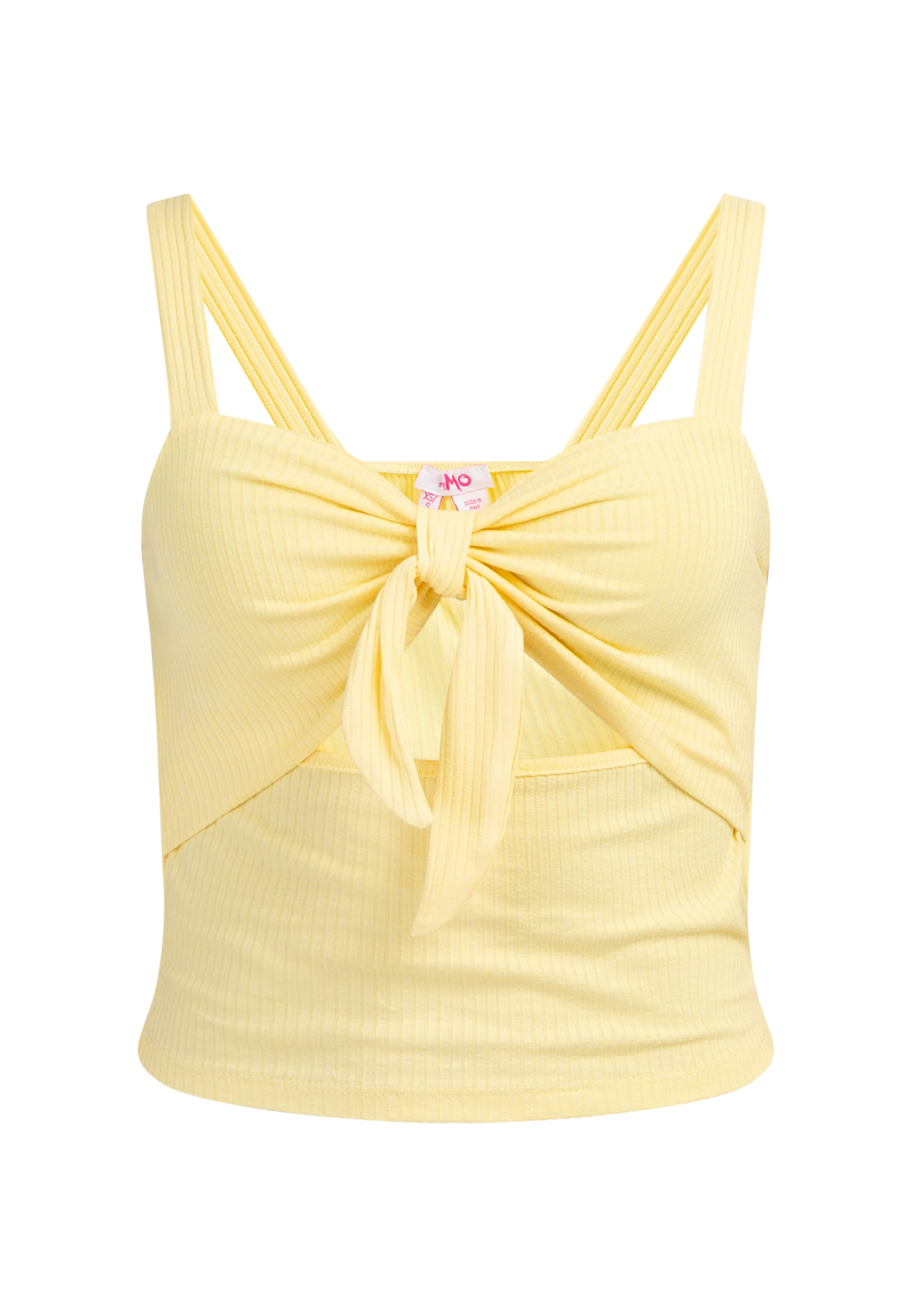 MYMO Top in Gelb: Vorderseite