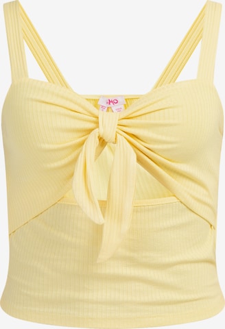 MYMO Top in Yellow: front