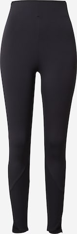 Skinny Pantaloni sport 'Z.N.E.' de la ADIDAS SPORTSWEAR pe negru: față