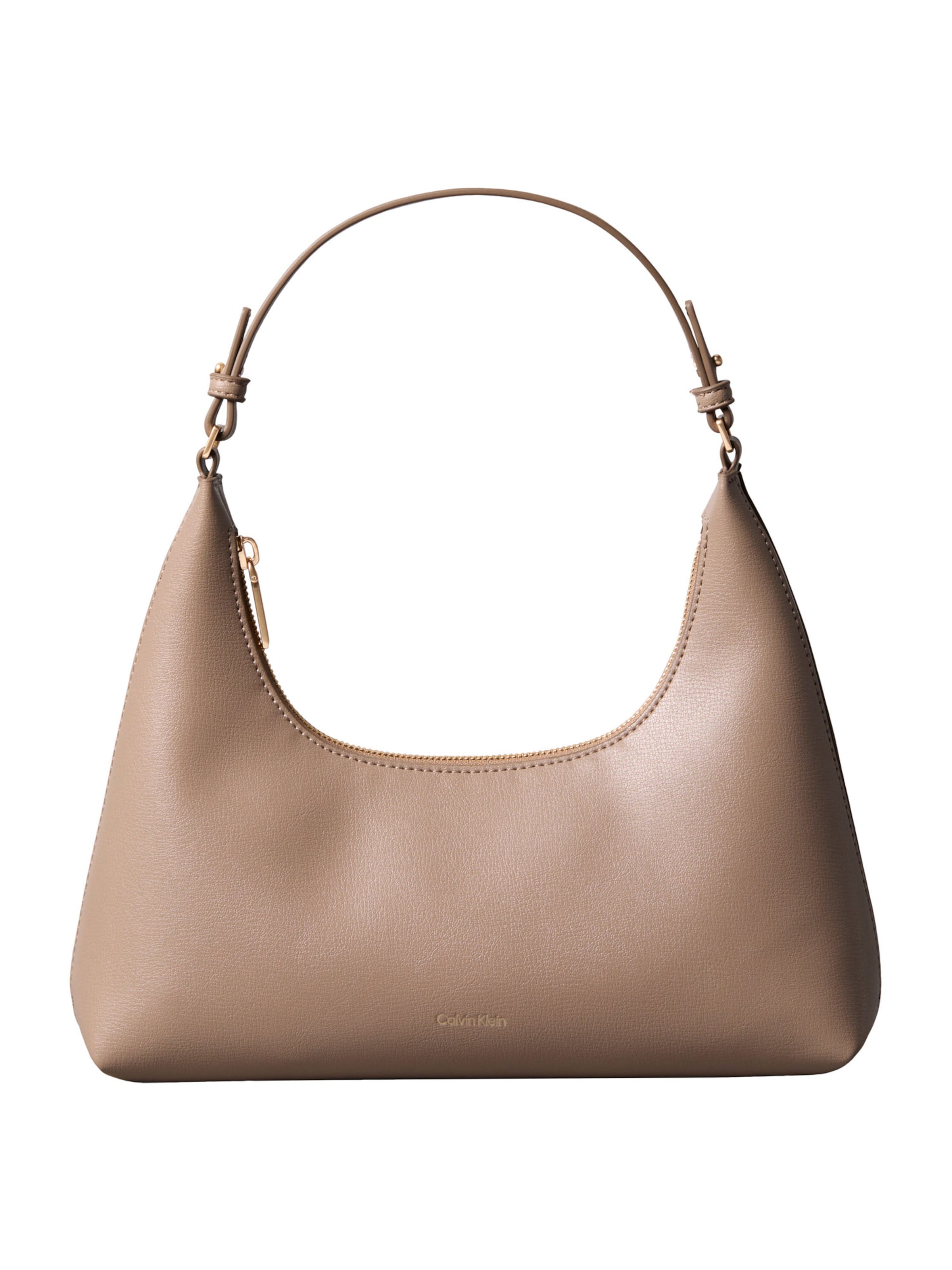 Borsa a spalla di Calvin Klein in marrone: frontale