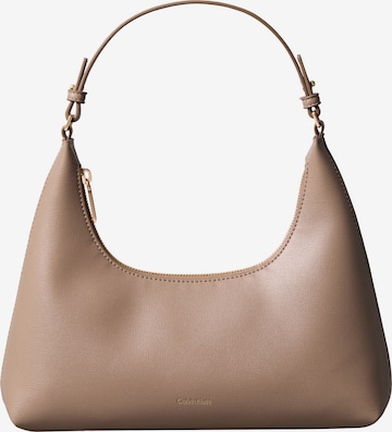 Calvin Klein Чанта за през рамо в кафяво: отпред