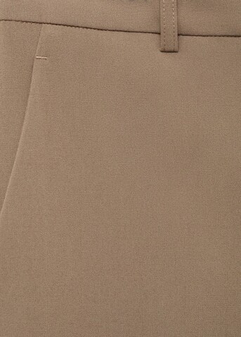 MANGO Regular Pants 'Carlosw' in Brown