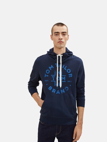 TOM TAILOR Sweatshirt in Blau