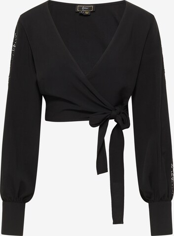 faina Blouse in Black: front