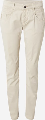 MAC Slimfit Hose in Beige: predná strana