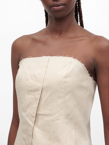 Haut 'SINA' TOPSHOP en gris