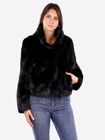 Yes Zee Winter Jacket 'G004KO00157' in Black