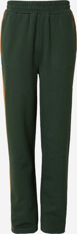 Smiles Regular Pants 'Yunus' in Green: front