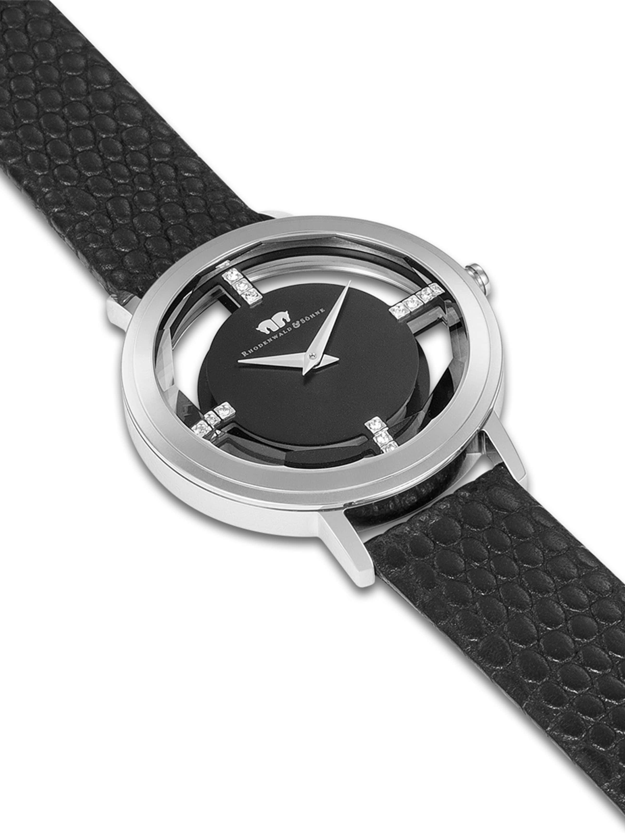 Rhodenwald & Söhne - Reloj analógico en negro