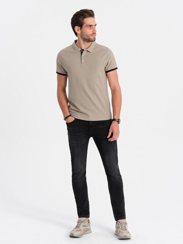 Ombre Shirt in Bruin