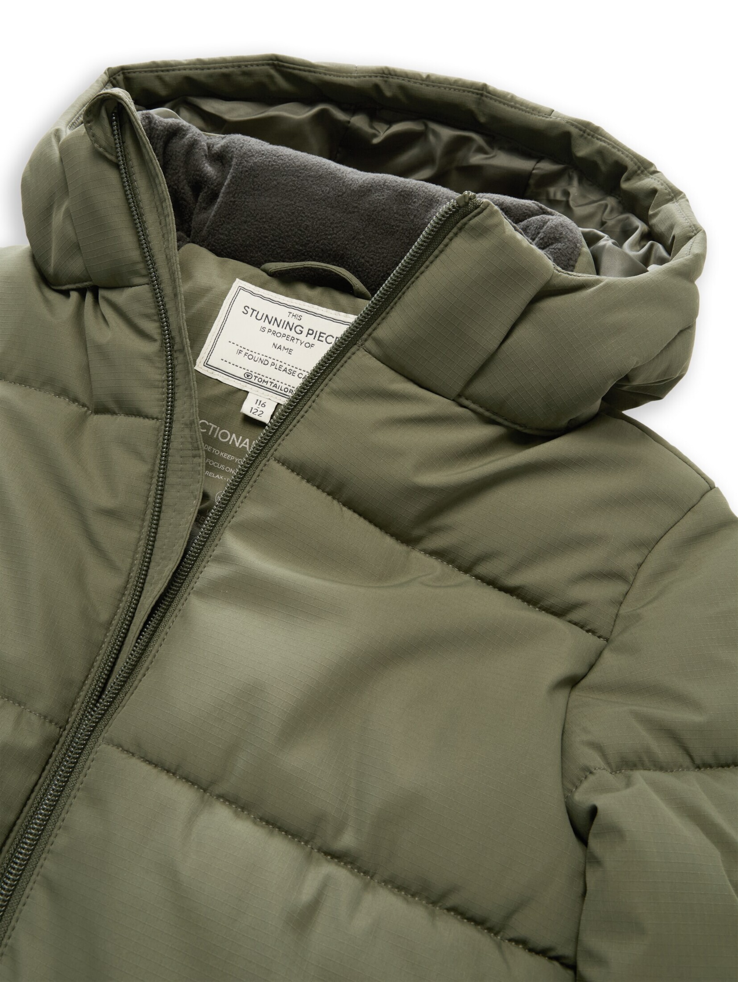 TOM TAILOR Winter jacket in Green