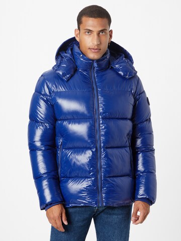 JOOP! Jeans Kurtka zimowa 'Joshas' w kolorze niebieski: przód