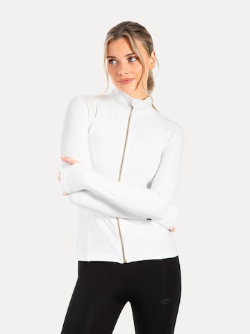 Smilodox Training Jacket in Beige: front