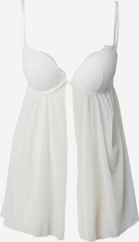 Women' Secret Negligee in White: front