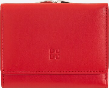 DuDu Wallet 'Corsica' in Red: front