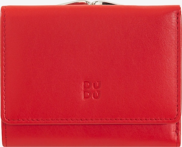 DuDu Wallet 'Corsica' in Red: front