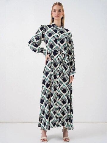 Bigdart Dress in Blue: front