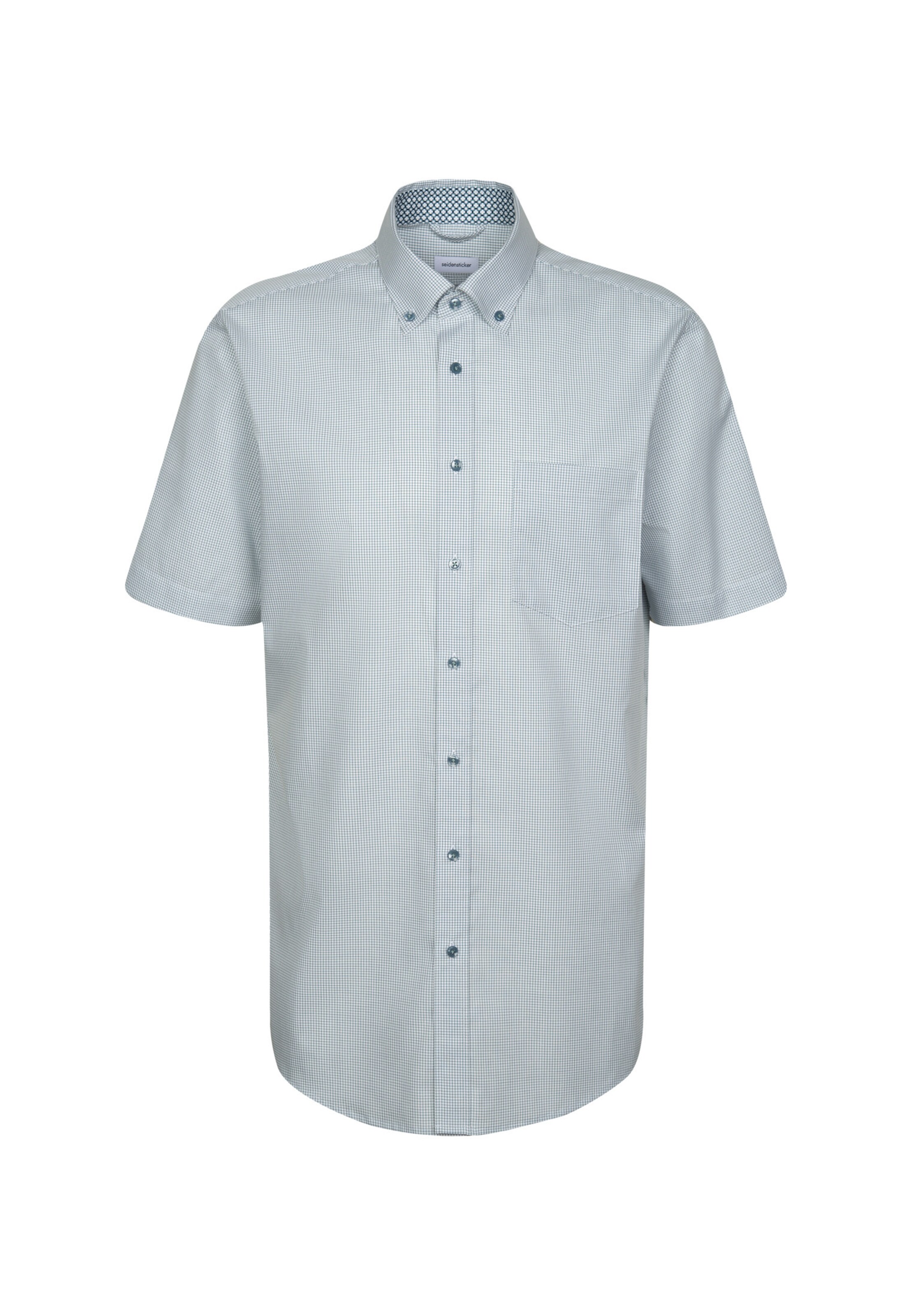 Coupe regular Chemise business SEIDENSTICKER en vert : devant