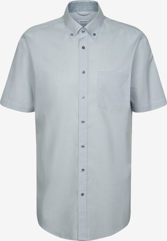 Chemise business SEIDENSTICKER en vert : devant