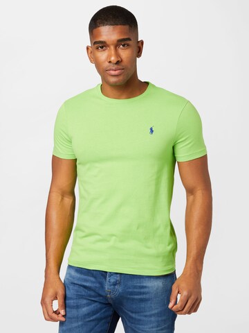 T-Shirt Polo Ralph Lauren en vert : devant